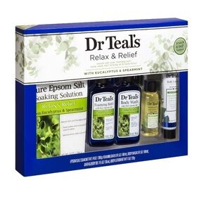 Dr. Teal's /Bath & Body Regimen Relax & Relief Gift Set: Eucalyptus & Spearmint